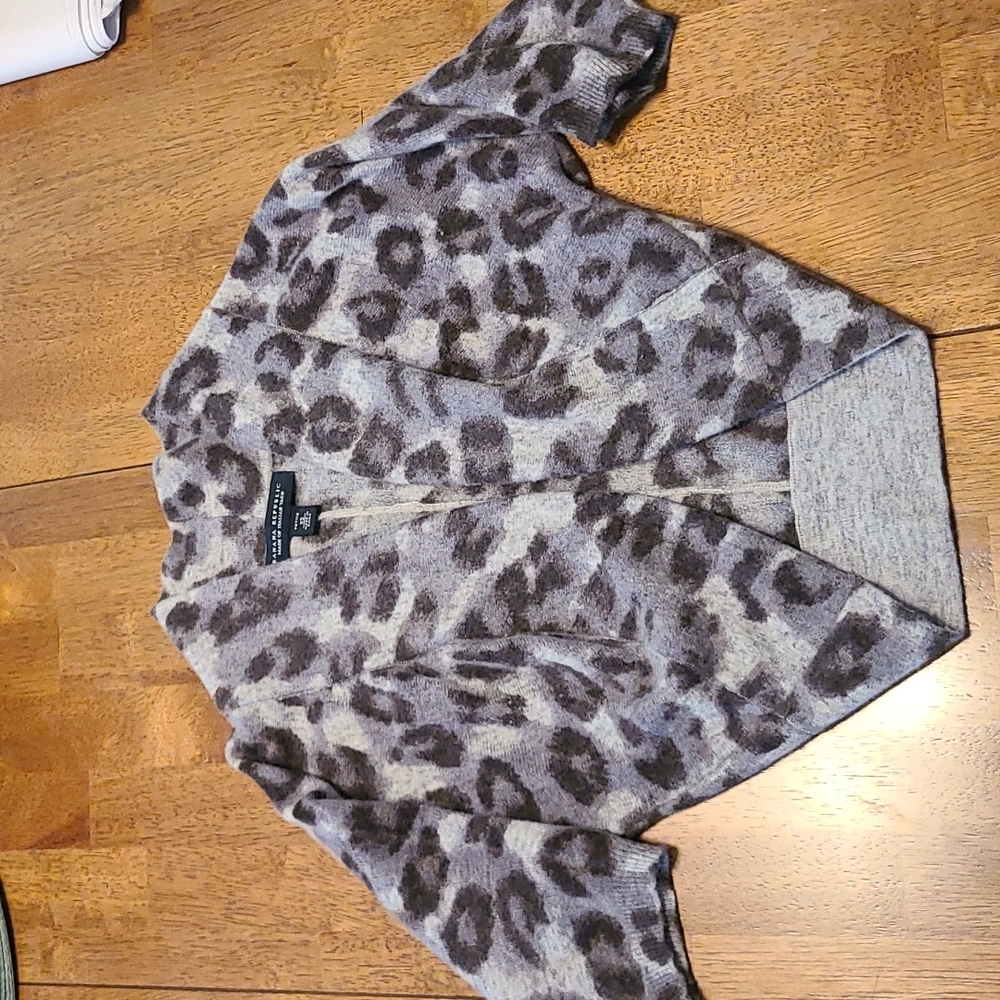 Leopard Print Cardigan